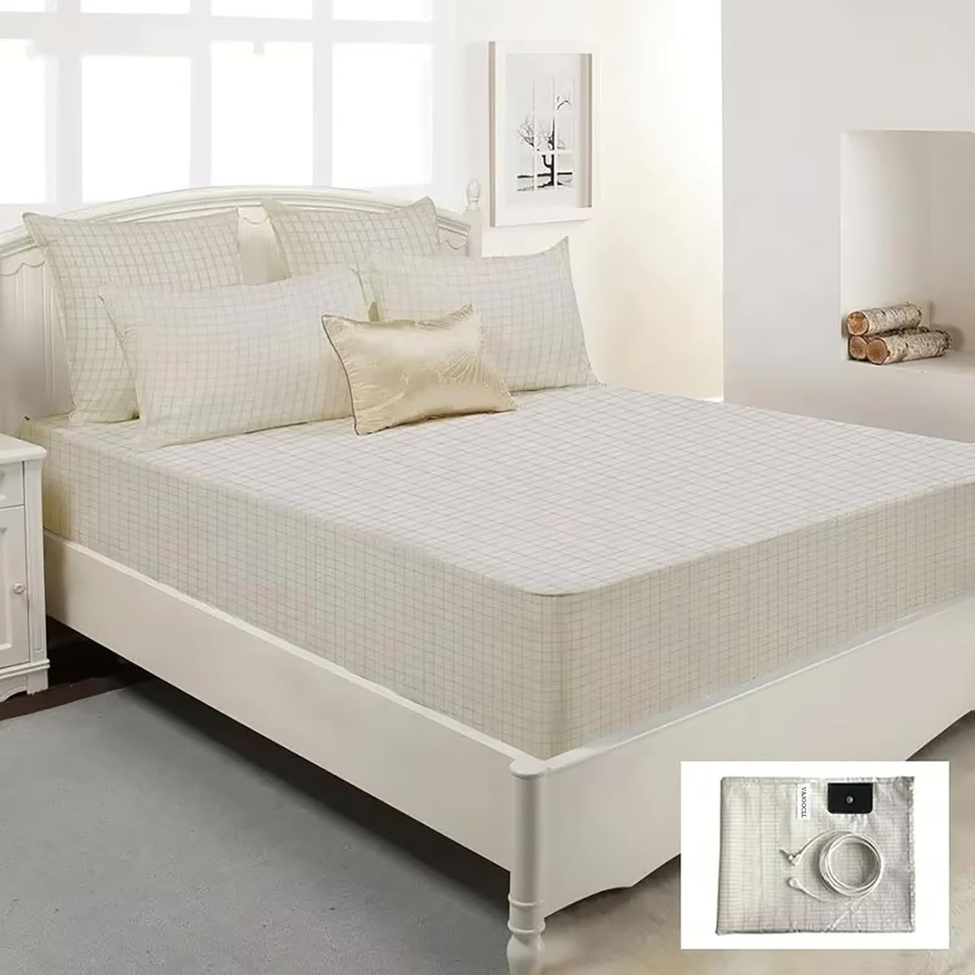 EarthConnect™ Grounding Therapy Fitted Bed Sheets
