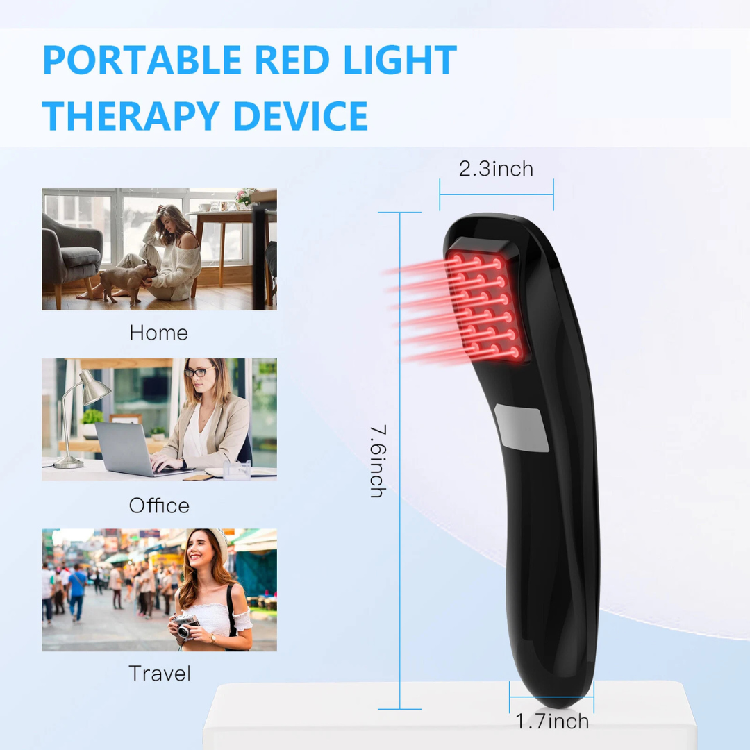 Handheld Light Therapy for Discomfort and Joint Stiffness