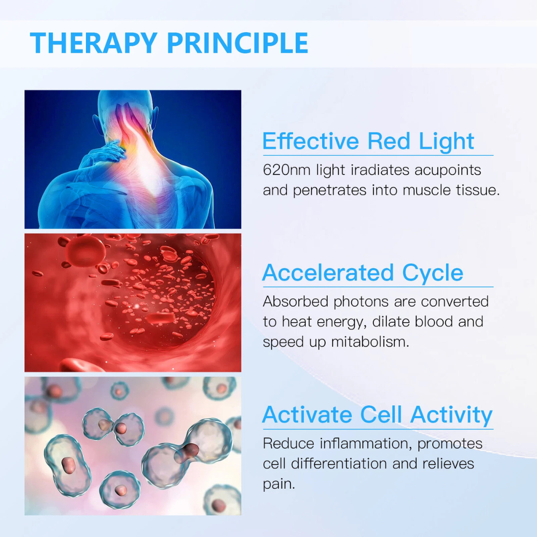 Handheld Light Therapy for Discomfort and Joint Stiffness