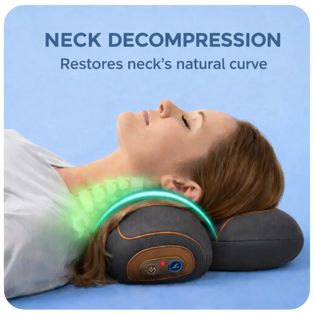 NeckEase™ The 3-in-1 Neck Relief Pillow