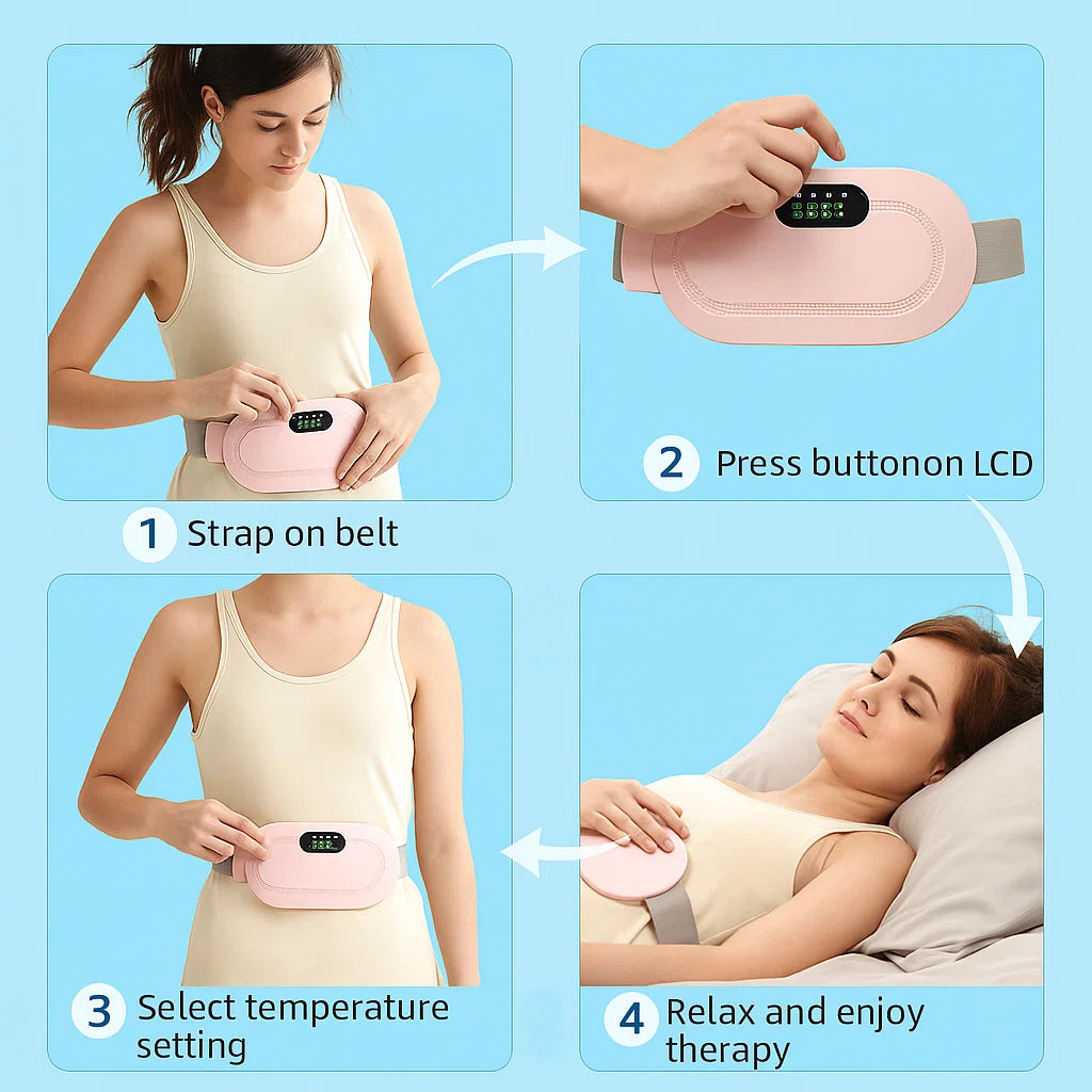 Electric Heating Pad for Period Cramps Relief