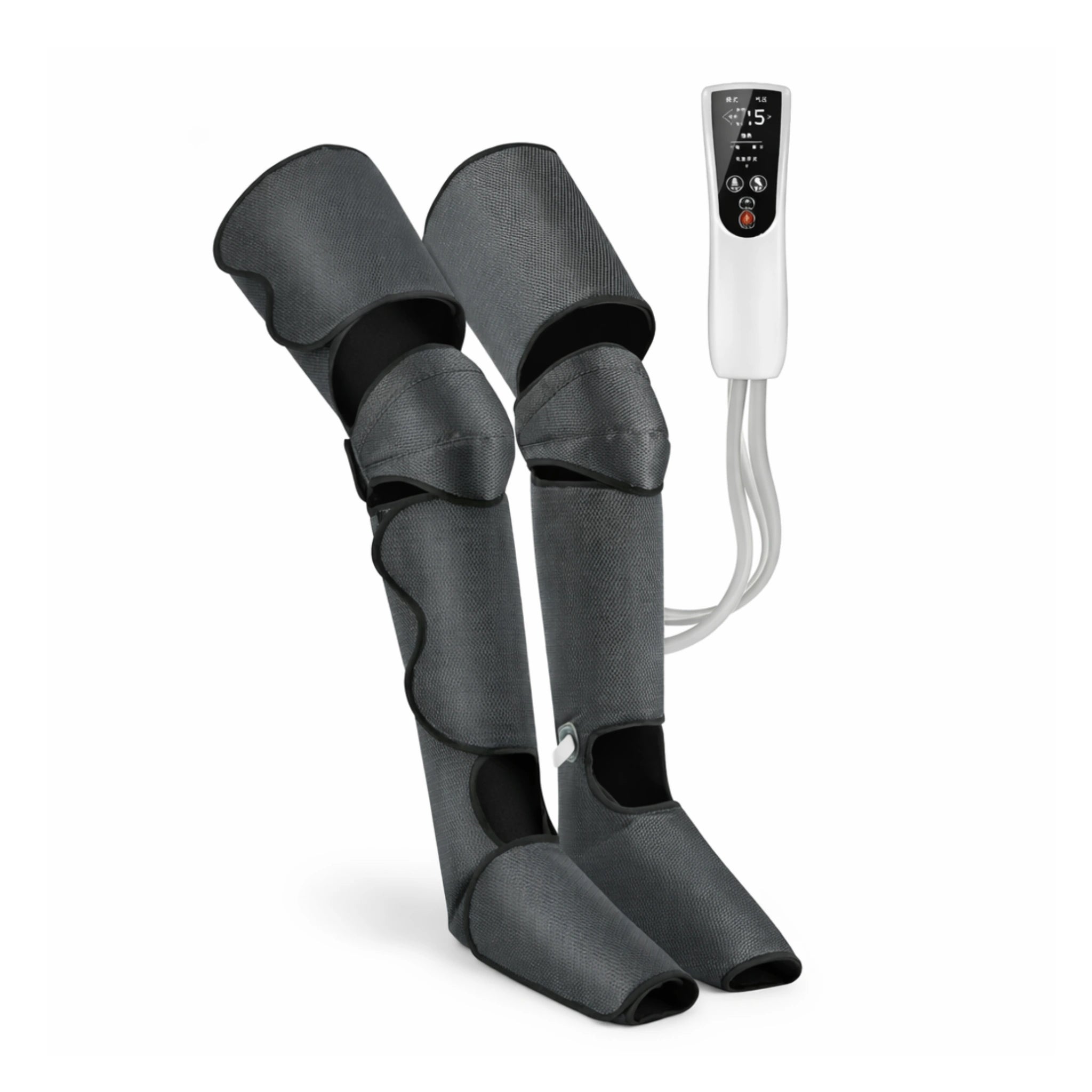 Full Air Compression Leg Massager with Heat Therapy