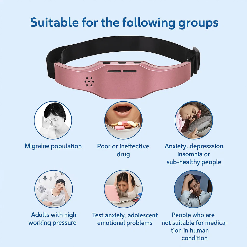 Head Massager for Migraine Relief and Better Sleep