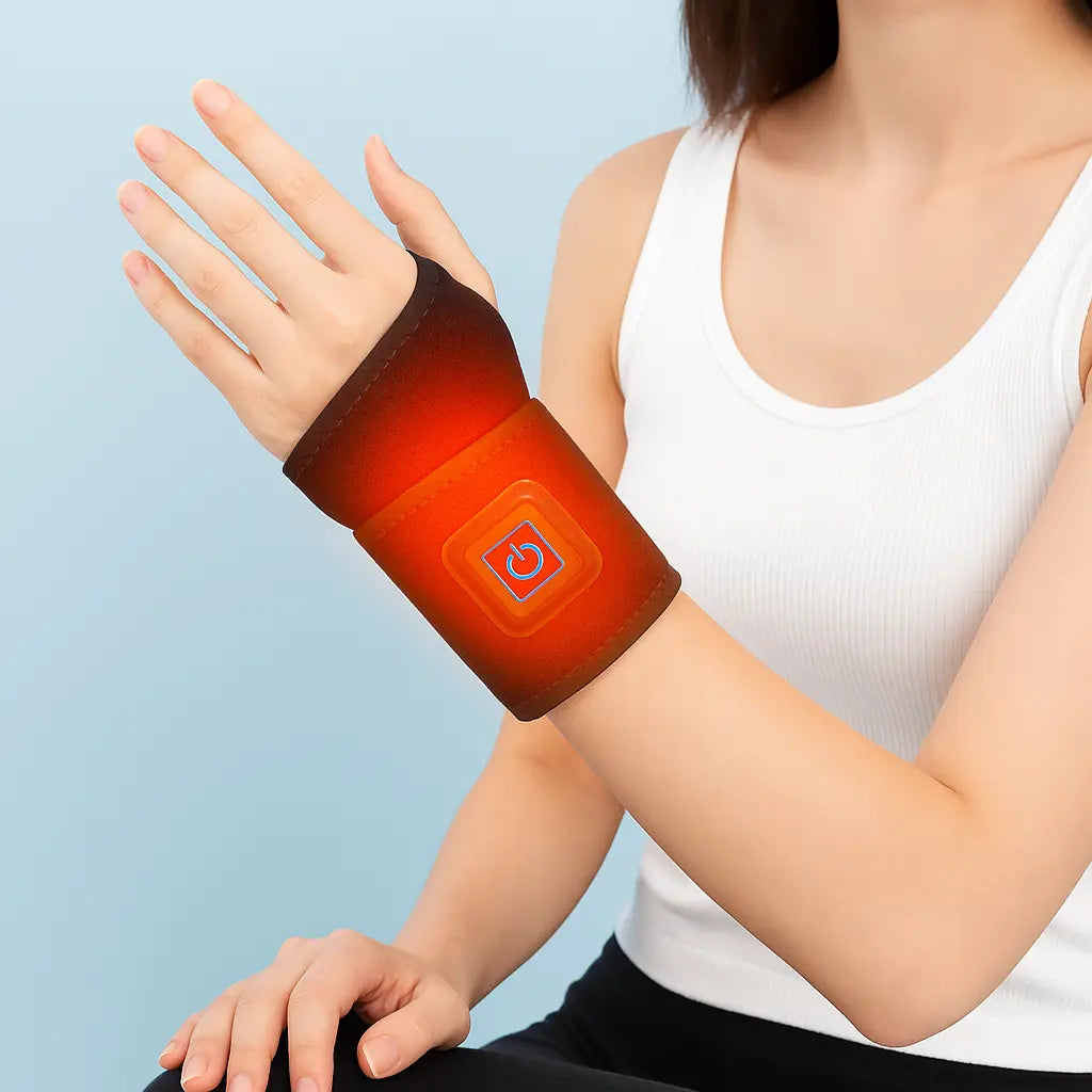 Heated Wrist Brace For Ache Relief And Hand Therapy