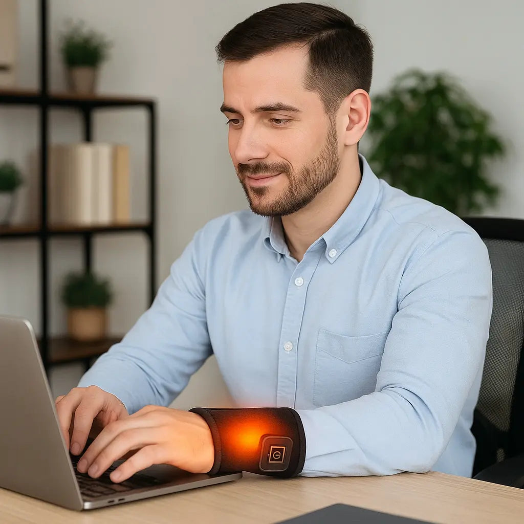 Heated Wrist Brace For Ache Relief And Hand Therapy