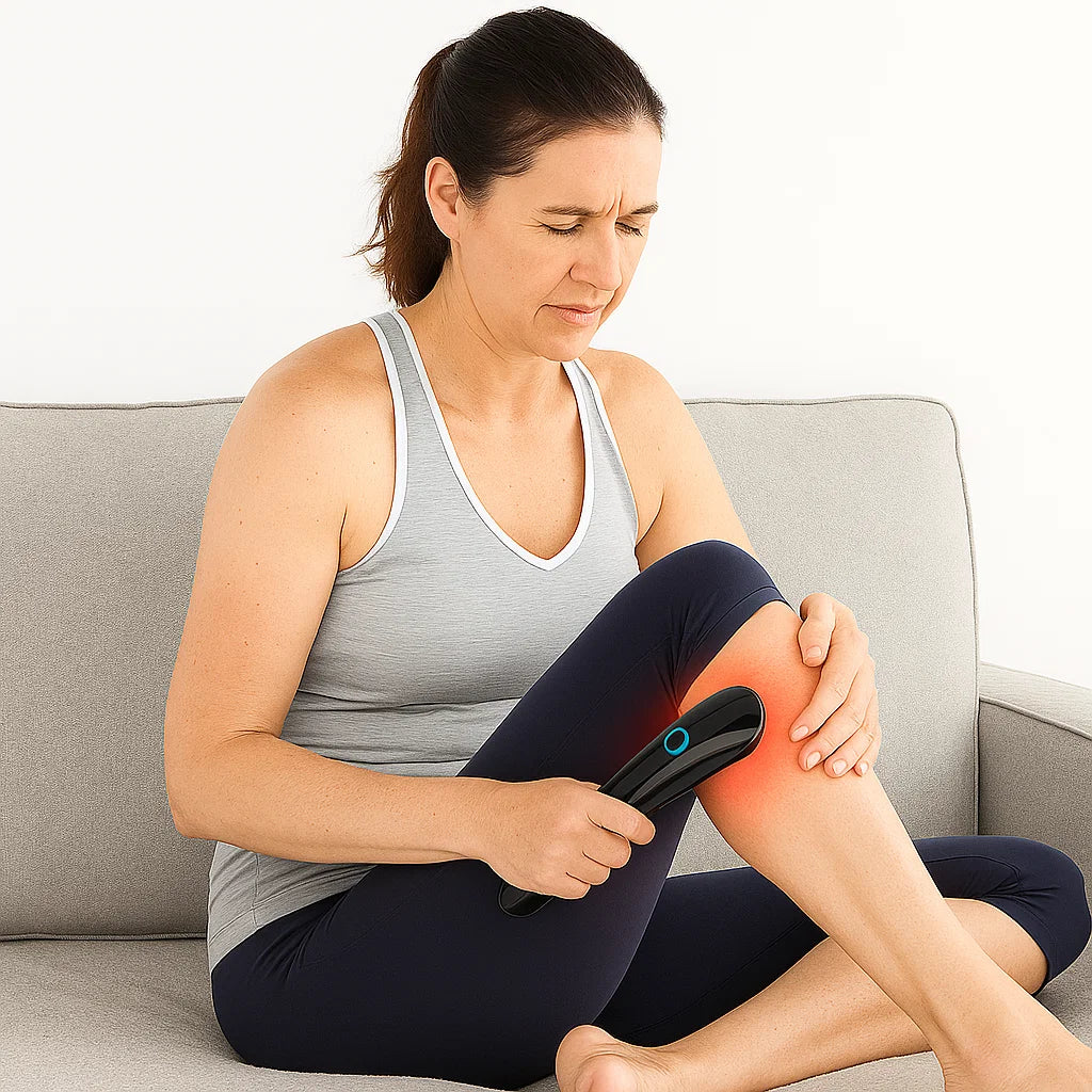 Handheld Light Therapy for Discomfort and Joint Stiffness