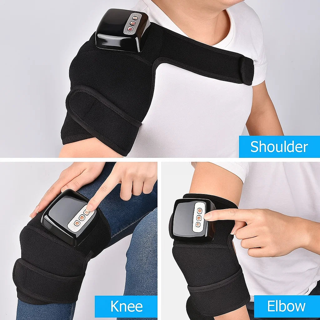 Heated Knee Massager with Vibration Therapy