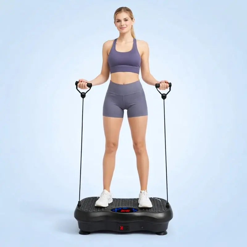 Vibration Fitness Machine Full‑Body Trainer Exercise And Tone