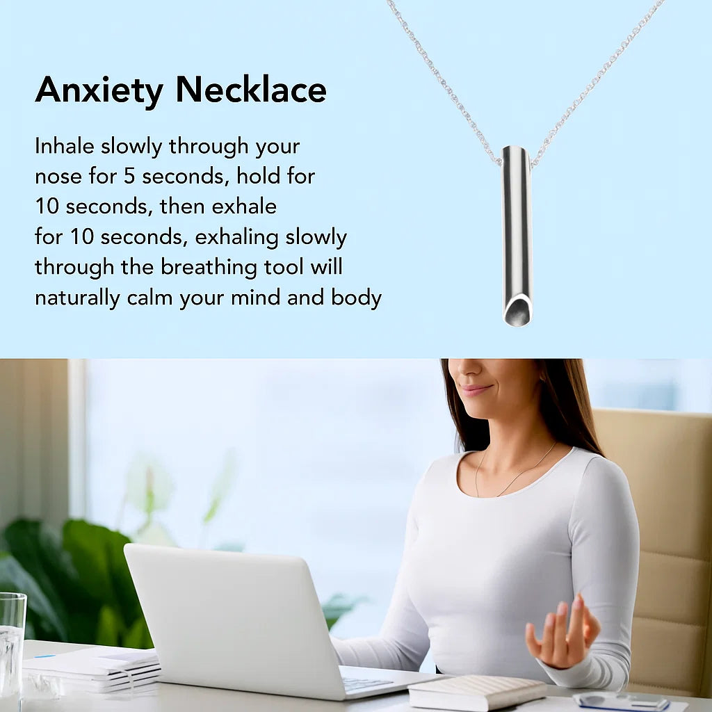 Calmlace™ Breathing Necklace for Anxiety Relief