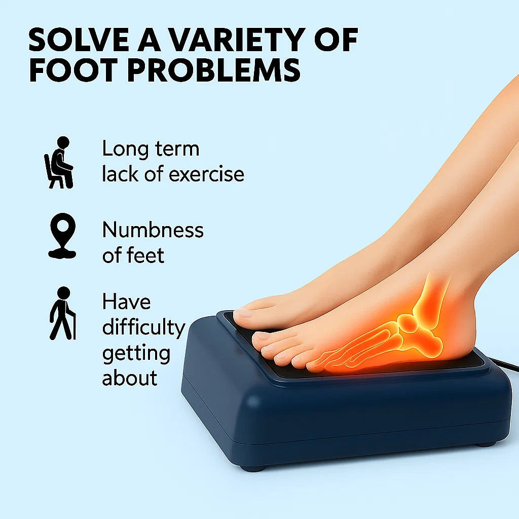 Electric Leg Massager and Walking Machine for Pain Relief
