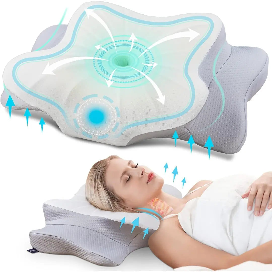 PosturePro™ Cervical Pillow Ergonomic Memory Foam Orthopedic Pain Relief Neck Support