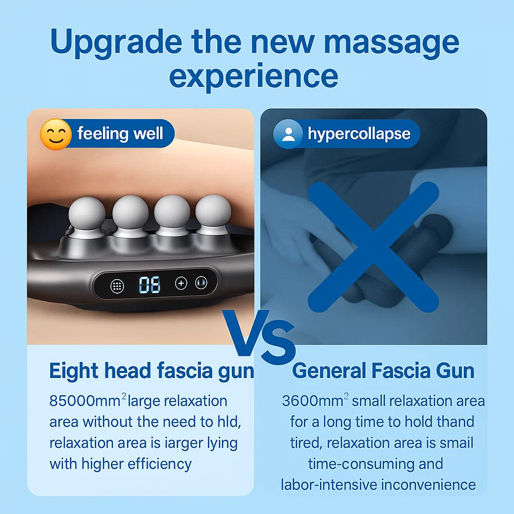 16 Head Muscle Massager Electric Deep Tissue Full Body Relief Tool