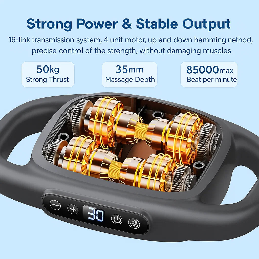 16 Head Muscle Massager Electric Deep Tissue Full Body Relief Tool