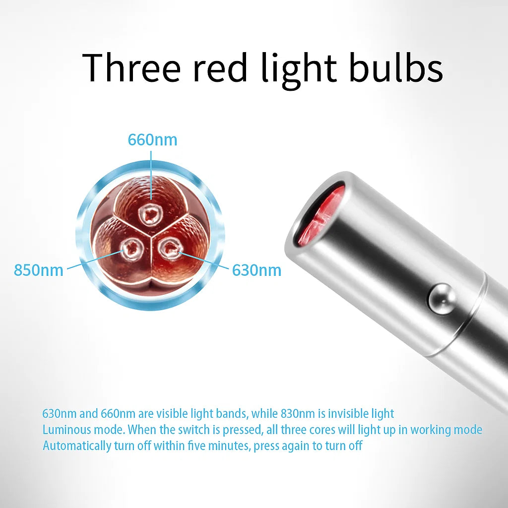 Infrared Therapy Wand for Pain Relief and Deep Repair