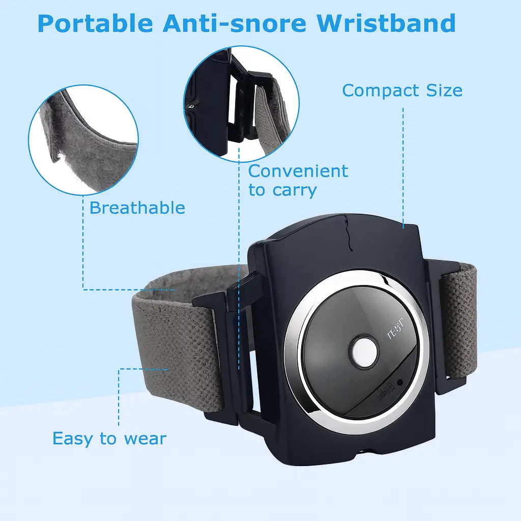 Anti Snoring Wristband for Better Sleep And Quiet Nights