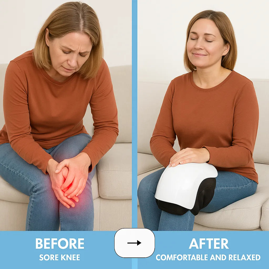 Knee Massager Machine with Heat and Compression