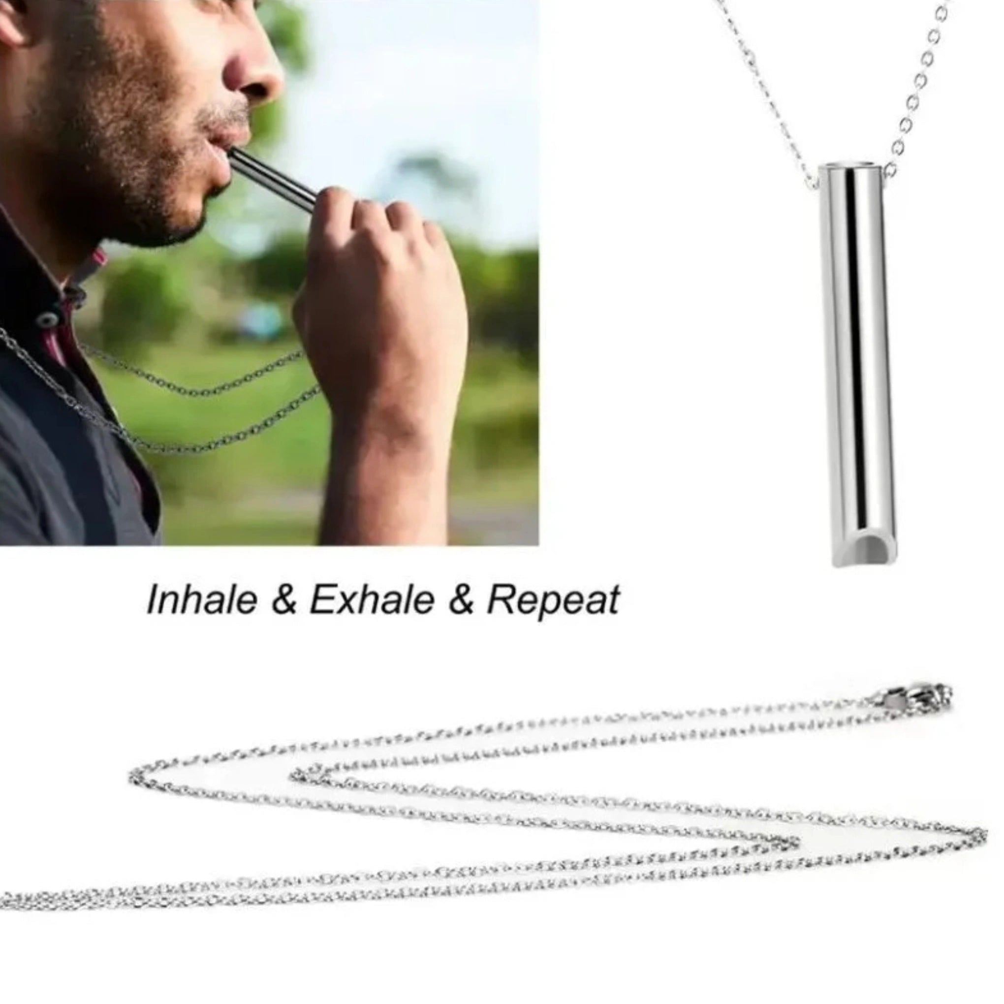 CalmBreath™ Breathing Necklace