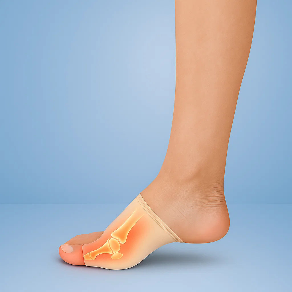 Bunion Corrector Pair with Big Toe Splint and Foot Separator
