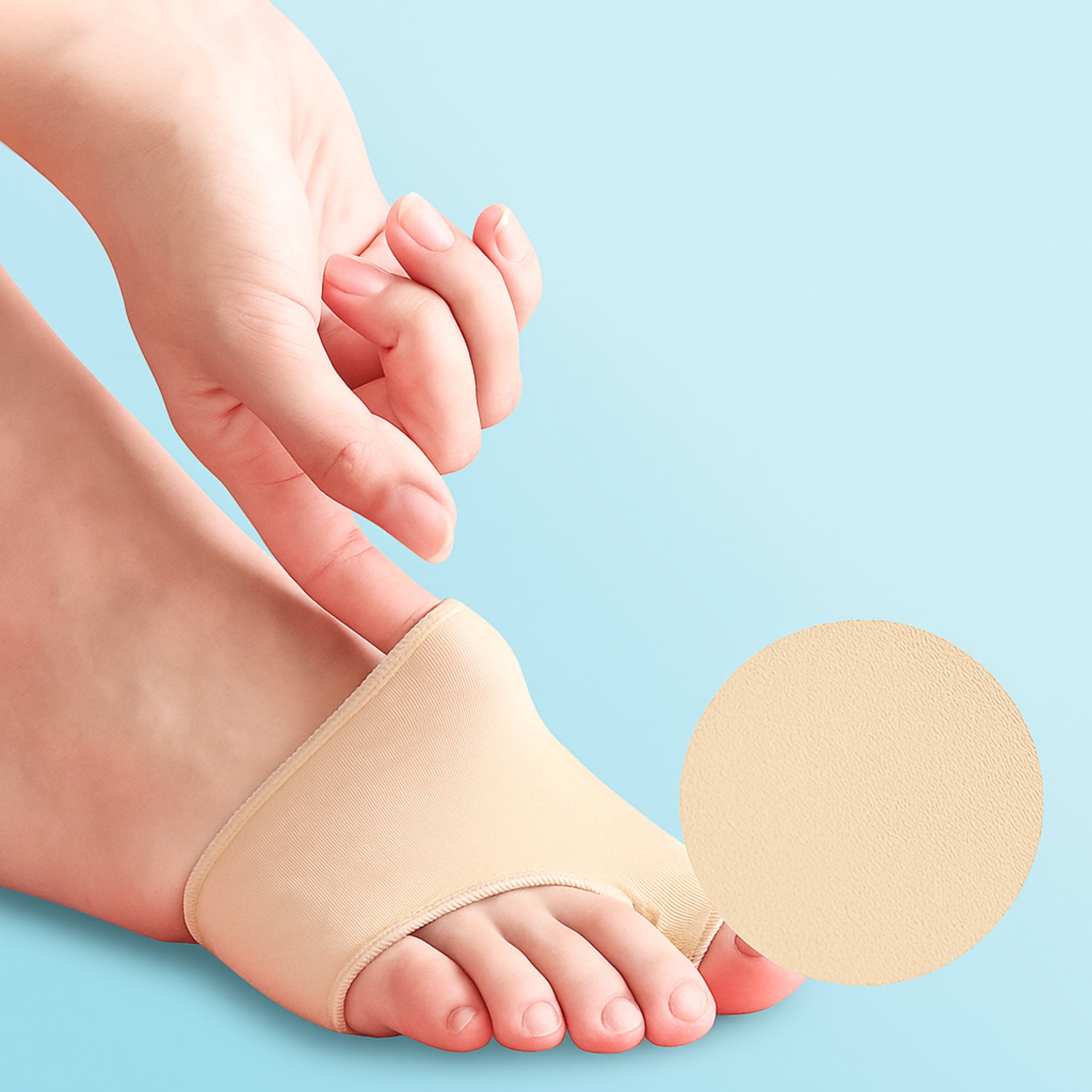 Bunion Corrector Pair with Big Toe Splint and Foot Separator