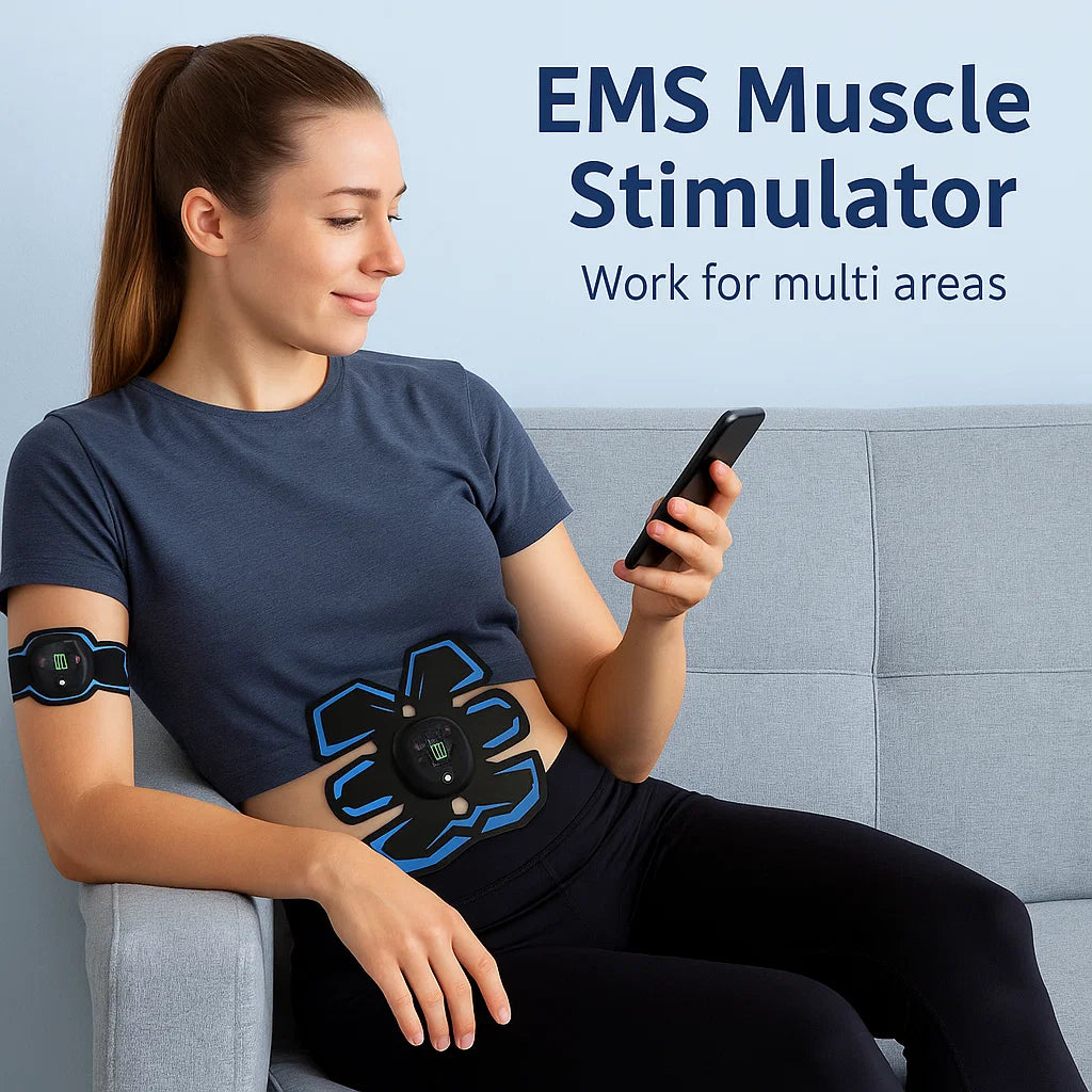 EMS Muscle Belt for Ab Toning and Arm Training
