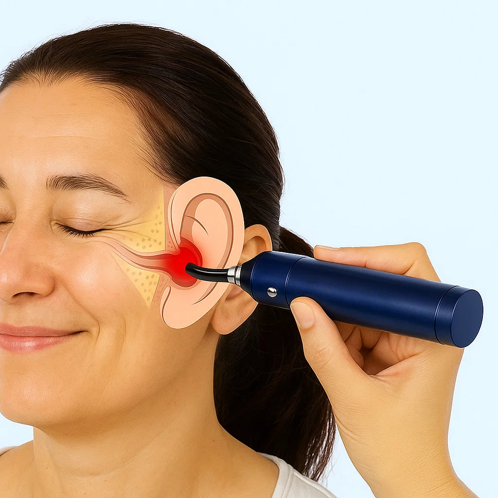 Rechargeable Red Light Therapy Wand for Cold Sore Relief