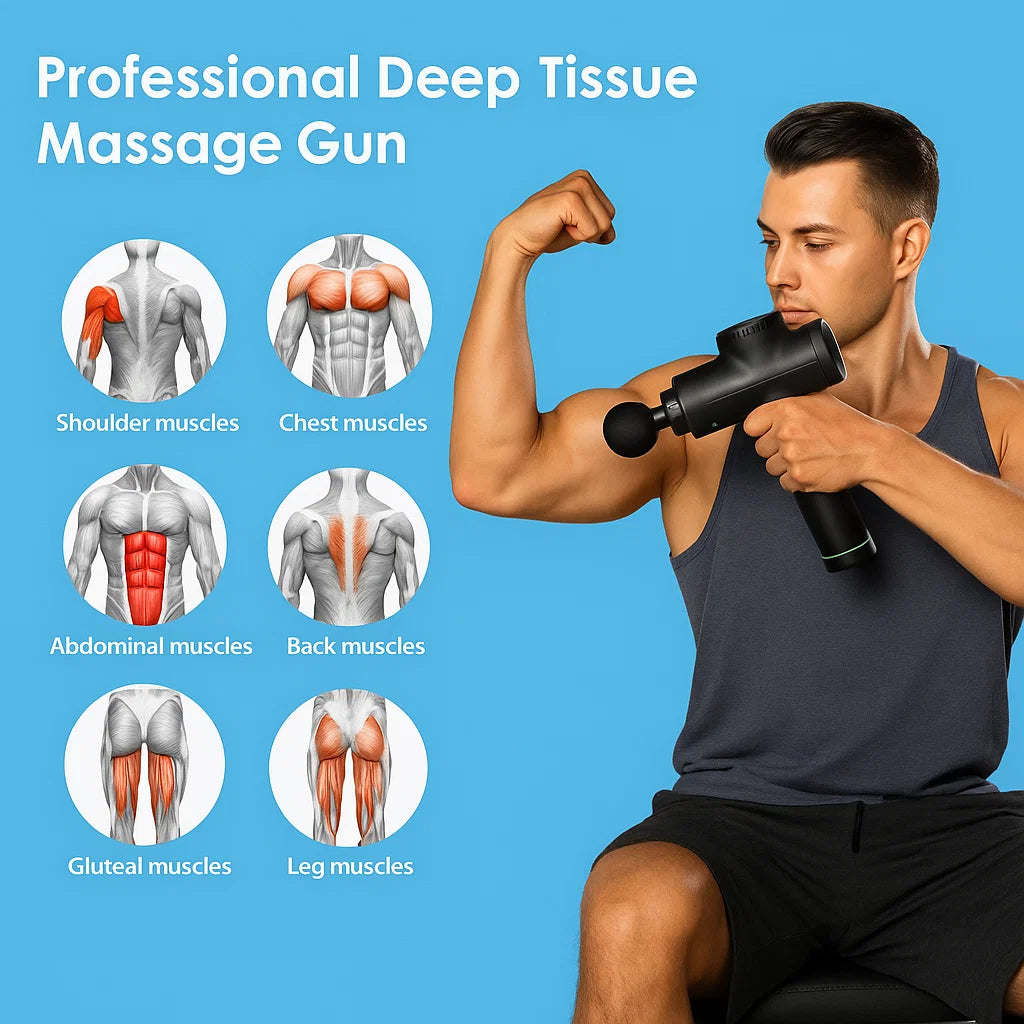Professional Percussion Massager for Deep Tissue Muscle Recovery