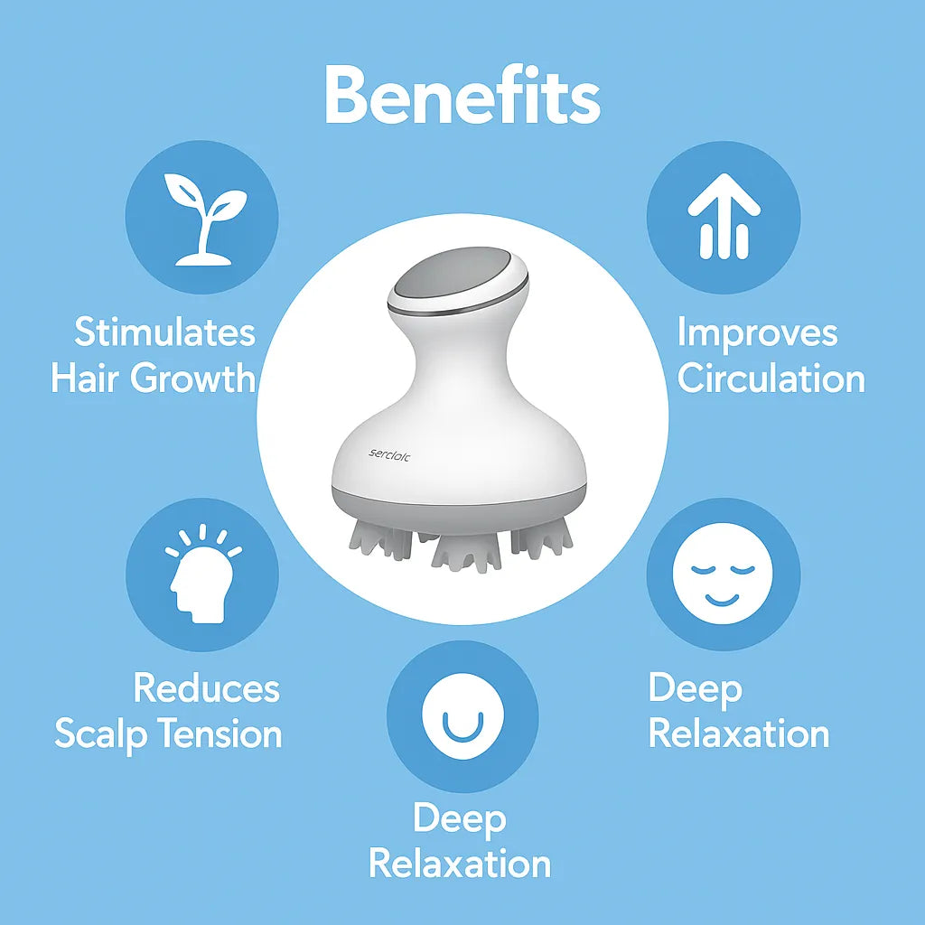 HeadEase™ Scalp Massager for Hair Growth