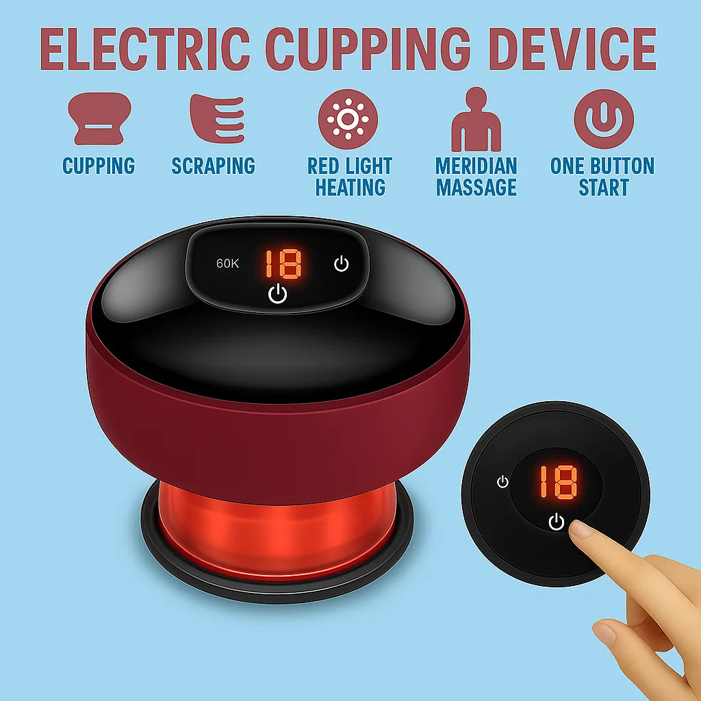 Electric Cupping Therapy Set for Home Use