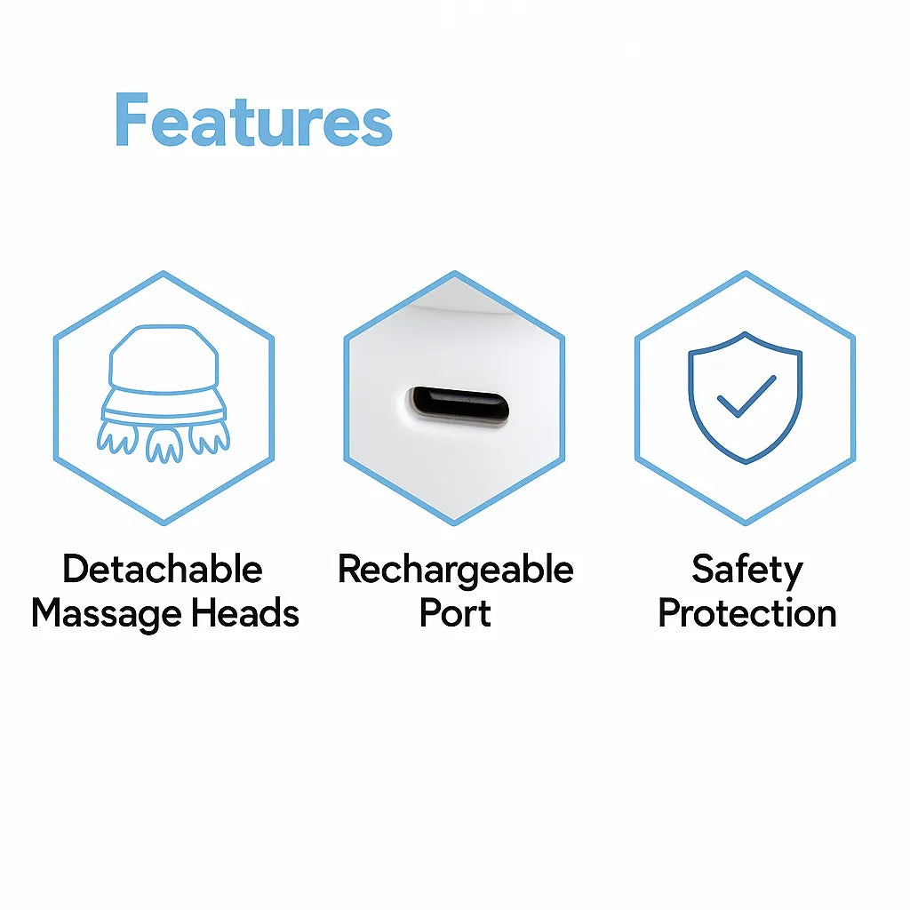 HeadEase™ Scalp Massager for Hair Growth