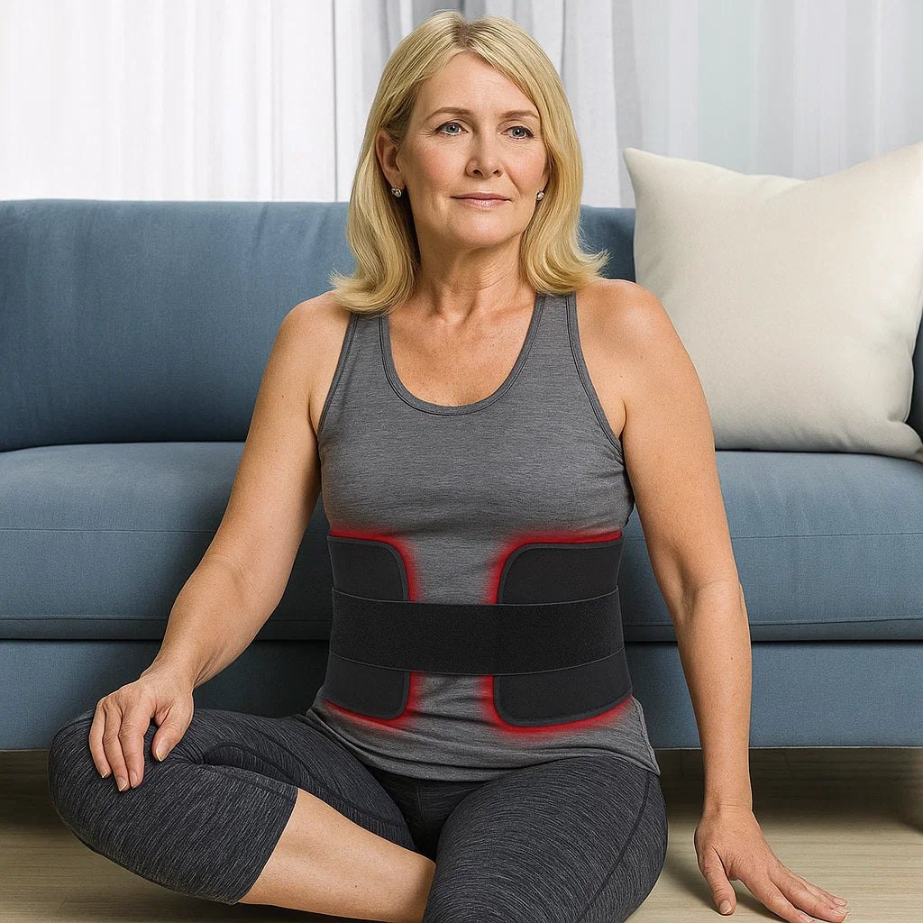 Red Light Mat for Back Pain Relief and Full Body Recovery