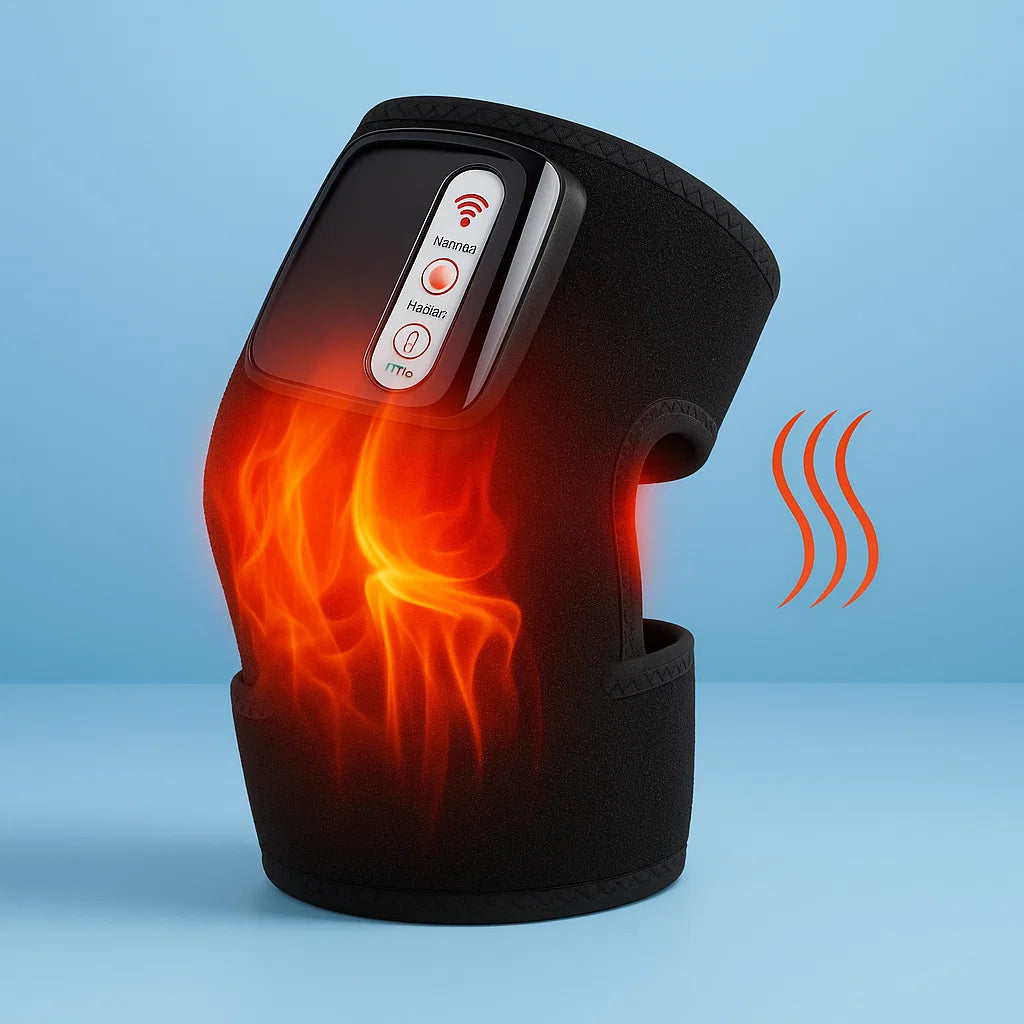 Heated Knee Massager with Vibration Therapy