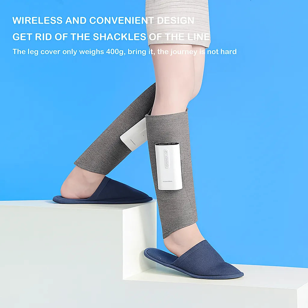 Air Compression Leg and Calf Massager with Heat