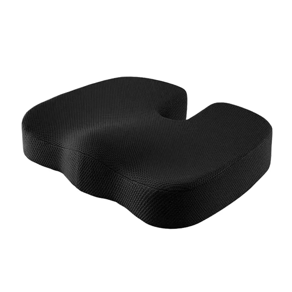 Memory Foam Seat and Back Cushion Set for Pain Relief