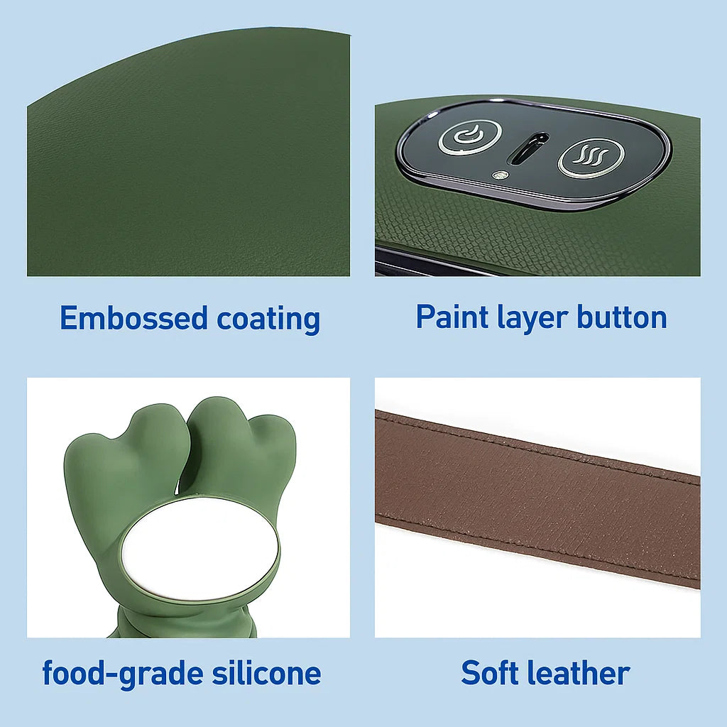 Bionic Hands Neck and Back Massager with Heat for Deep Relief