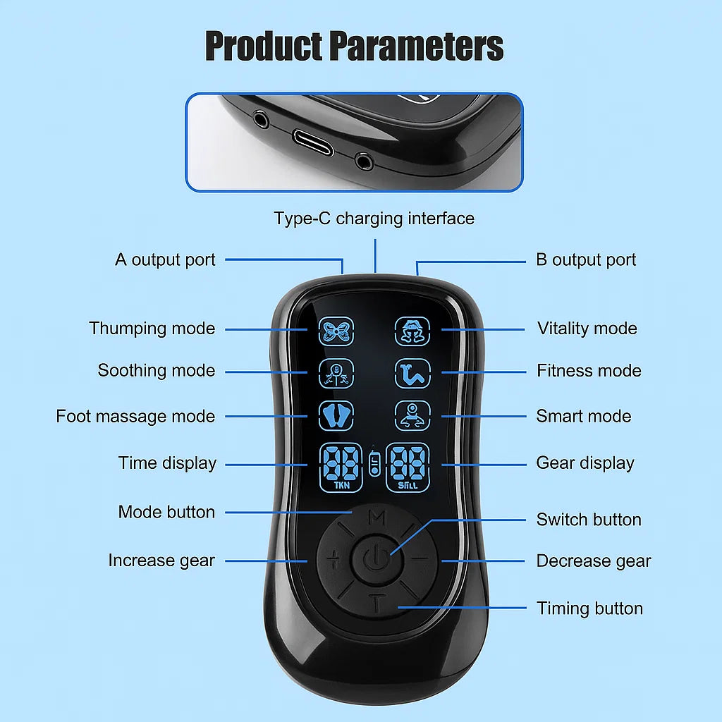 EMS Muscle Stimulator for Pain Relief