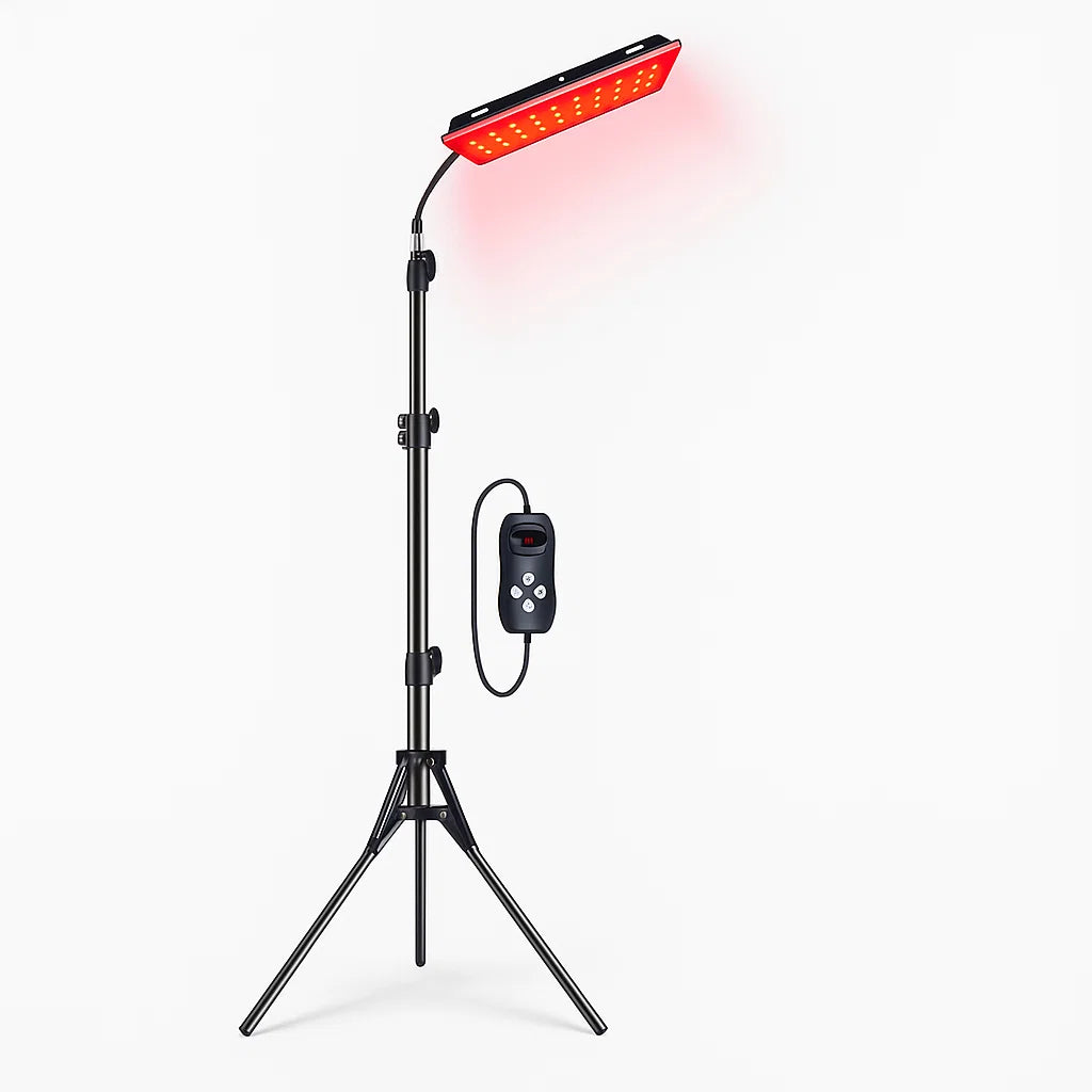 Red Light Therapy Lamp with a Stand