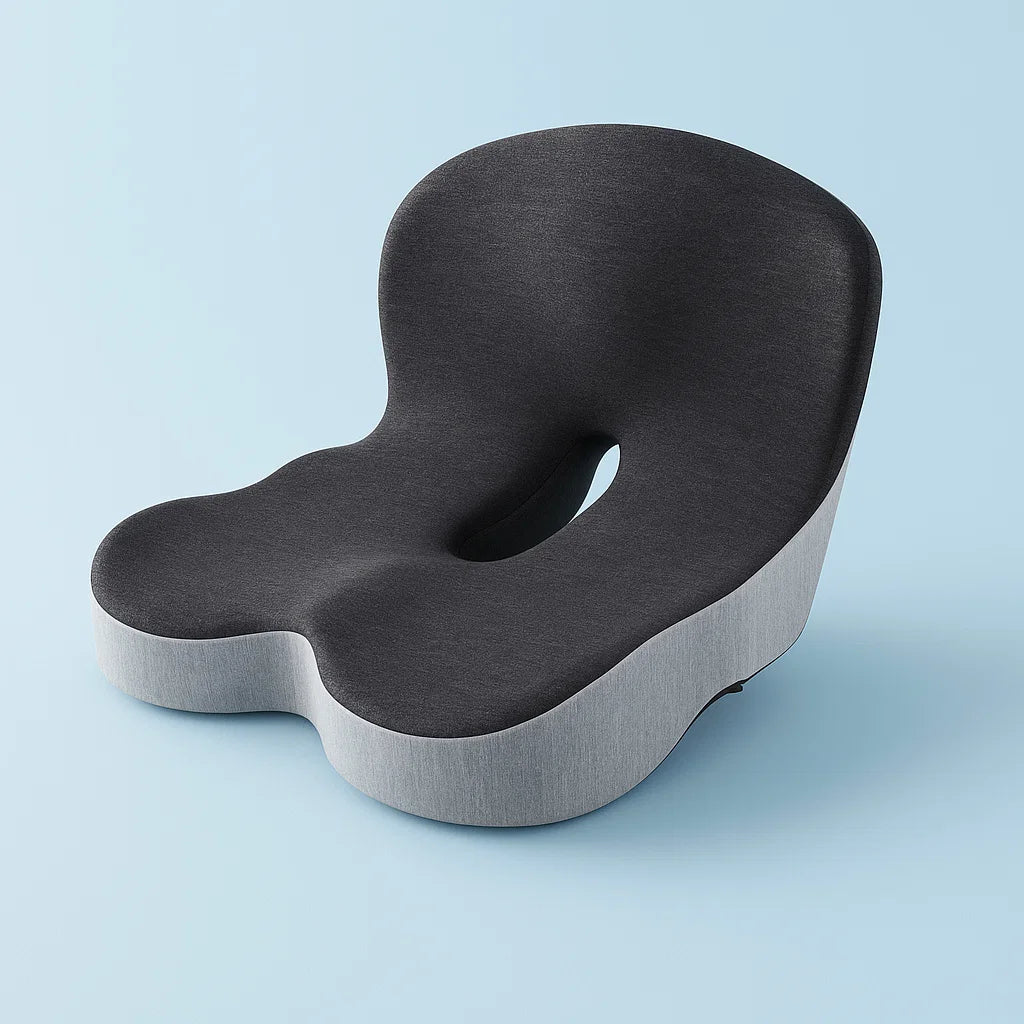 Seat Back Cushion for Ergonomic Lumbar Support