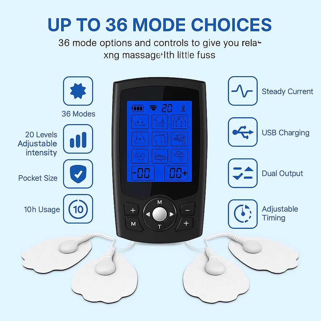 TENS EMS Machine for Muscle Relief