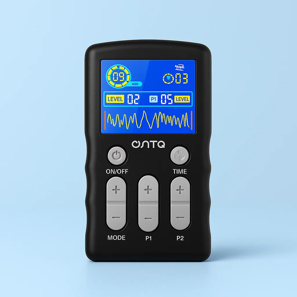 TENS EMS Massager for Ache Relief and Muscle Recovery