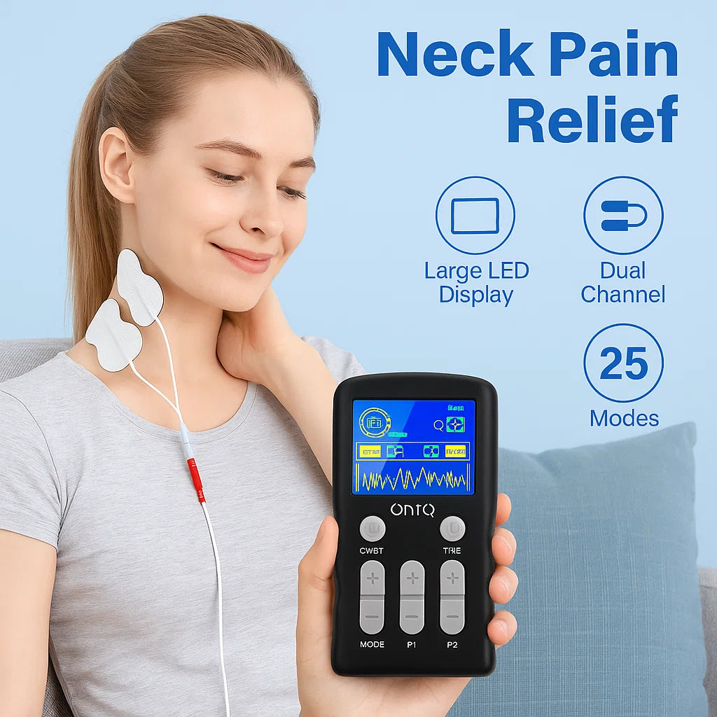 TENS EMS Massager for Ache Relief and Muscle Recovery