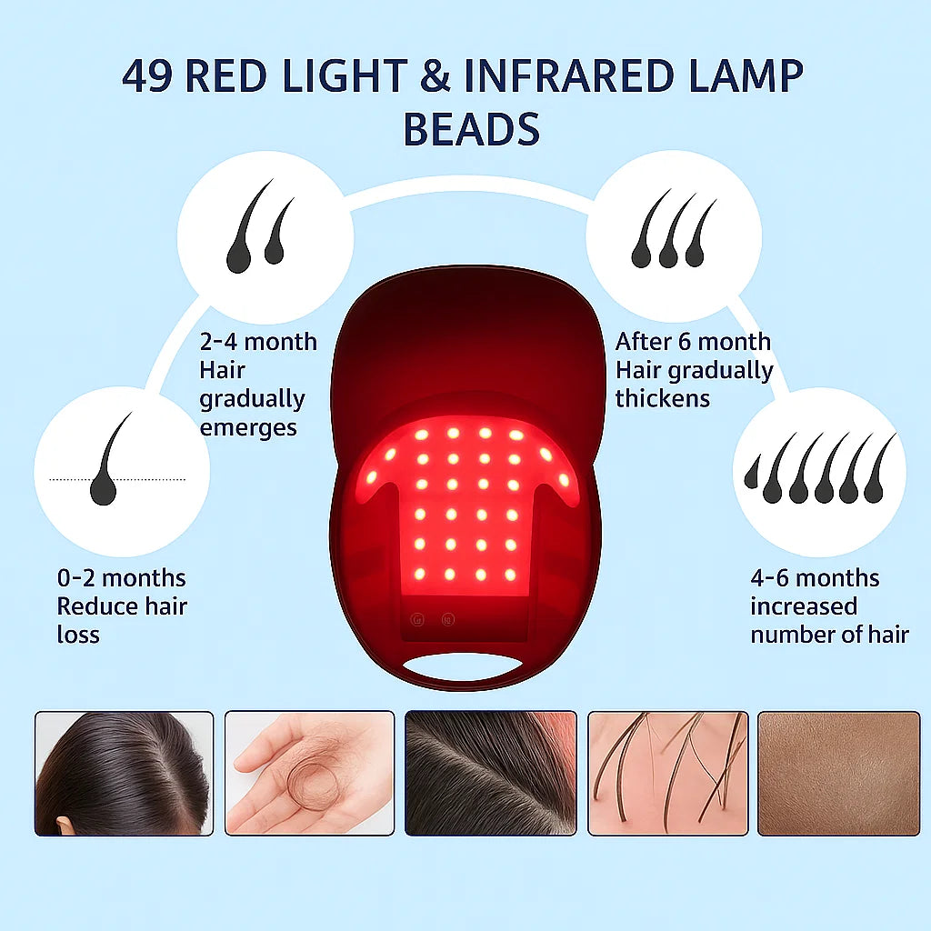 Red Light Therapy Hat for Hair Growth