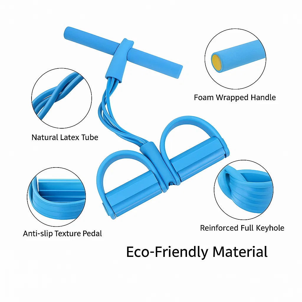 Foot Pedal Resistance Bands for Full Body Workout