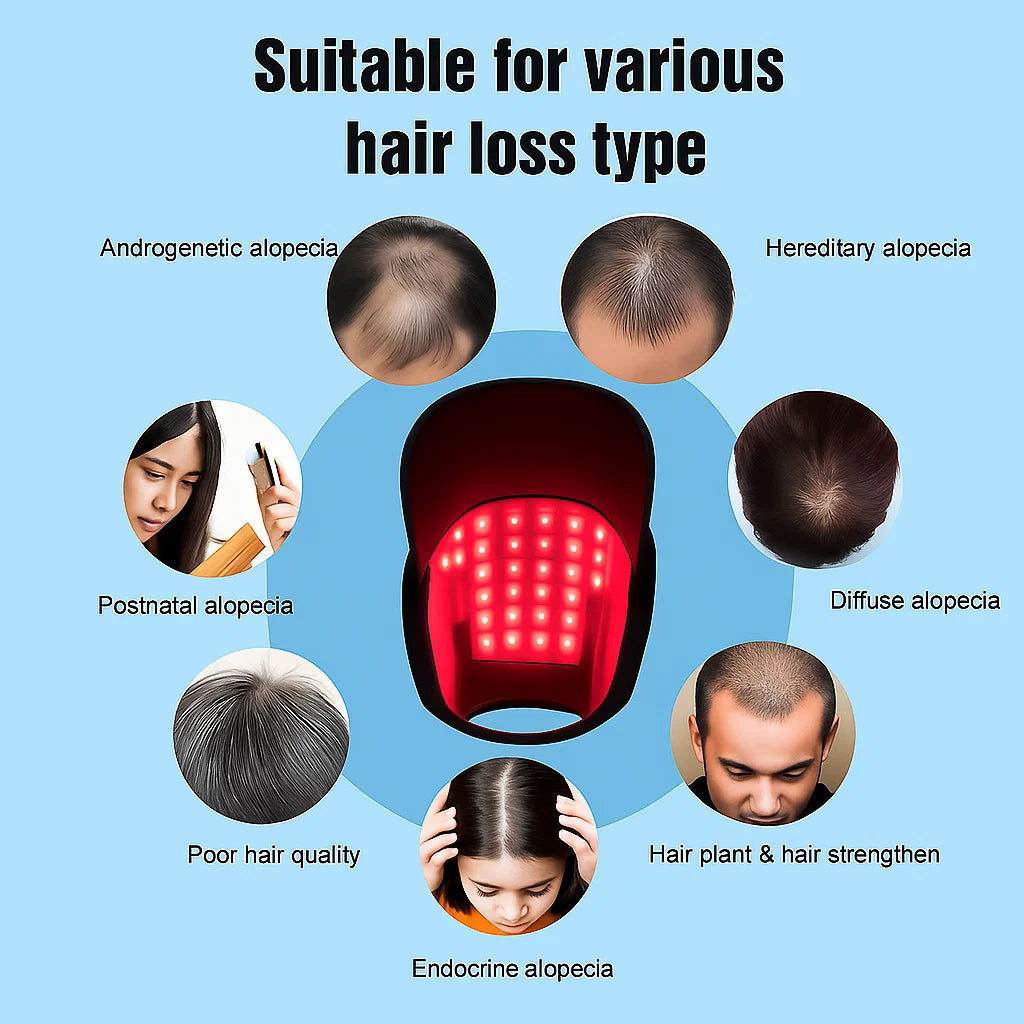 Red Light Therapy Hat for Hair Growth