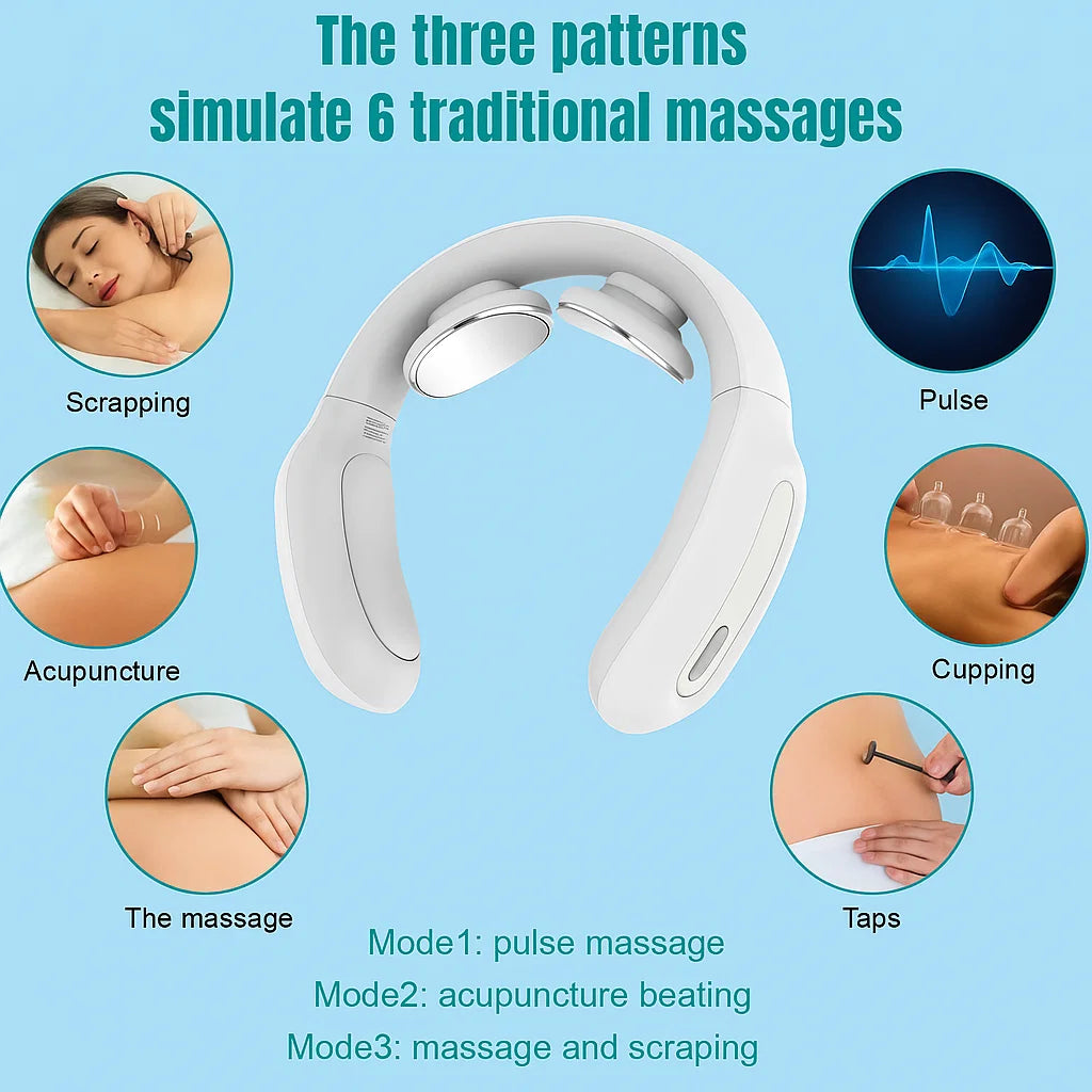 Electric Cervical Neck Massager for Neck Pain Relief