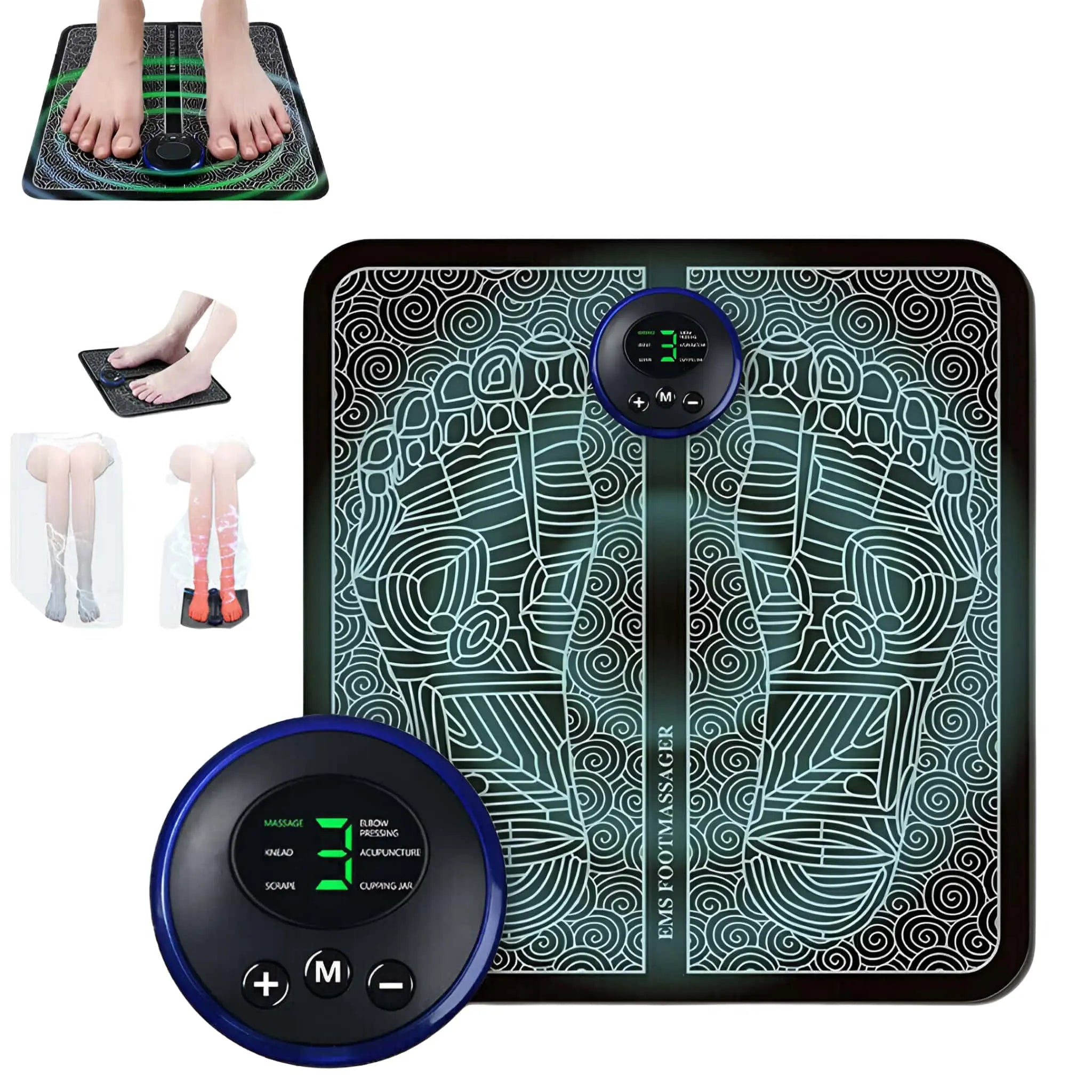 NeuroPulse™ EMS Foot Massager Mat for Neuropathy