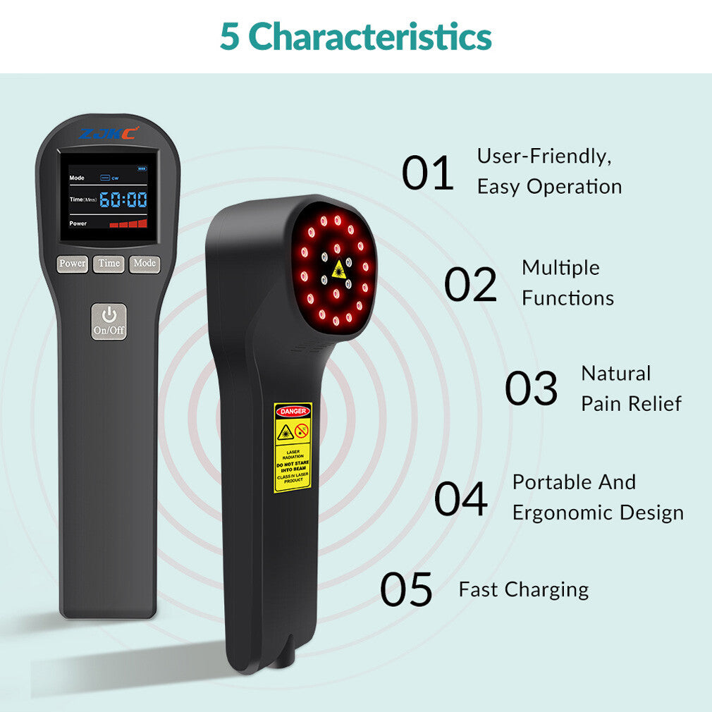 Low Level Cold Laser Therapy Device Joint Relief and Tissue Recovery